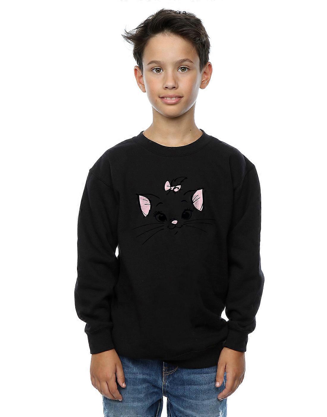 Disney Boys Classics Marie Face Sudadera de bolsillo