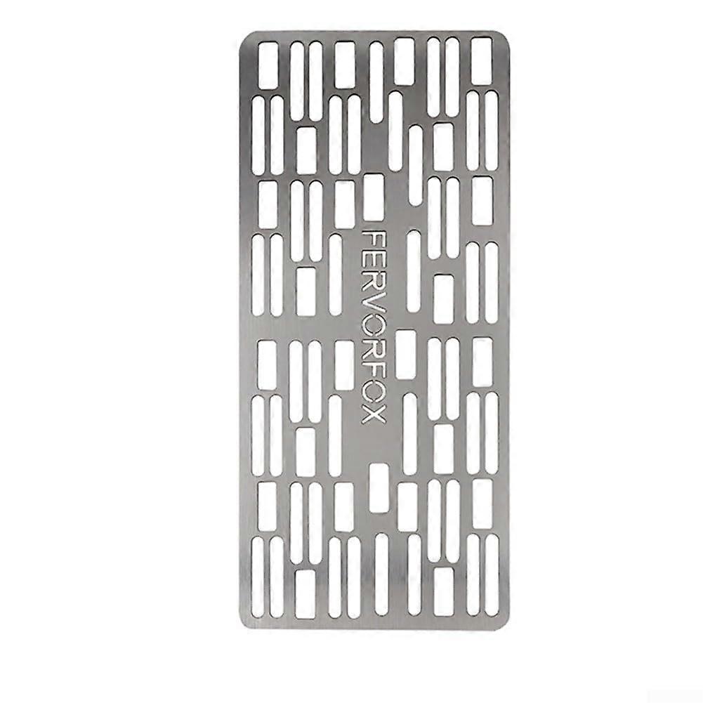 Portable Camping Grill Stainless Steel BBQ, RustResistant Lightweight Outdoor Cooking