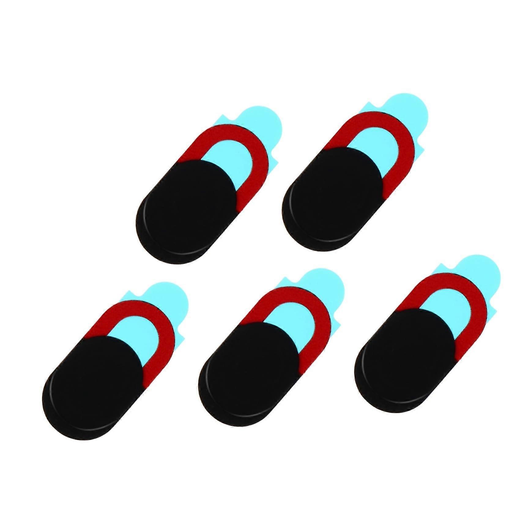 Webcam Cover for Laptop and Computer 5 Pack Privacy Slide Camera Protector Ultra Thin Black