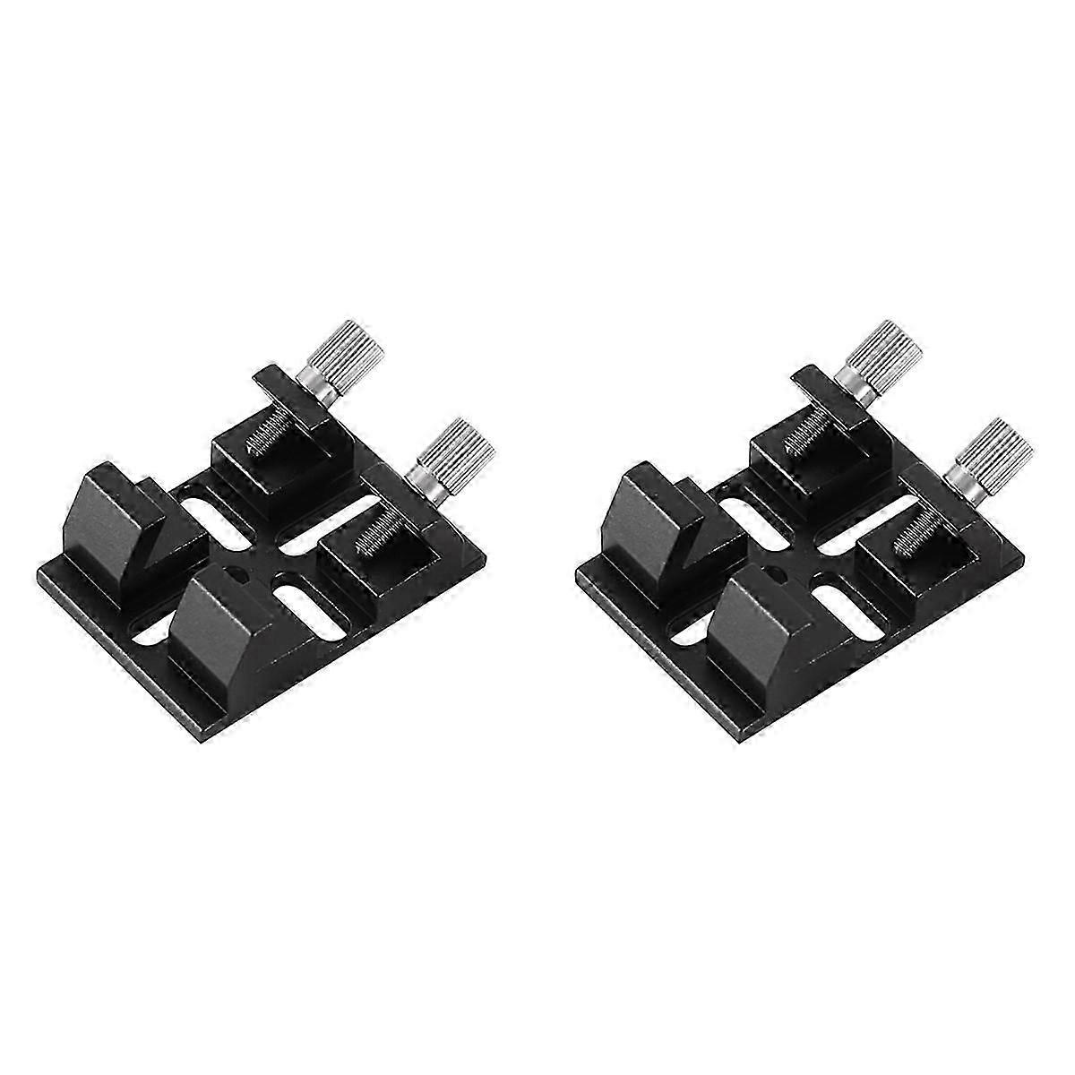 Finderscope Dovetail with Locking Screw Guide Adapter Bracket ,Black