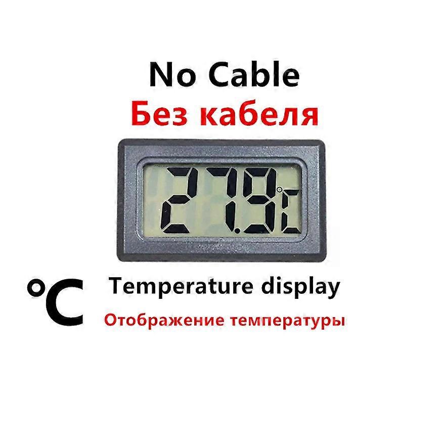 Mini LCD Digital Thermometer Hygrometer Temperature Indoor Convenient Temperature Sensor Humidity Meter Gauge Instruments Cable