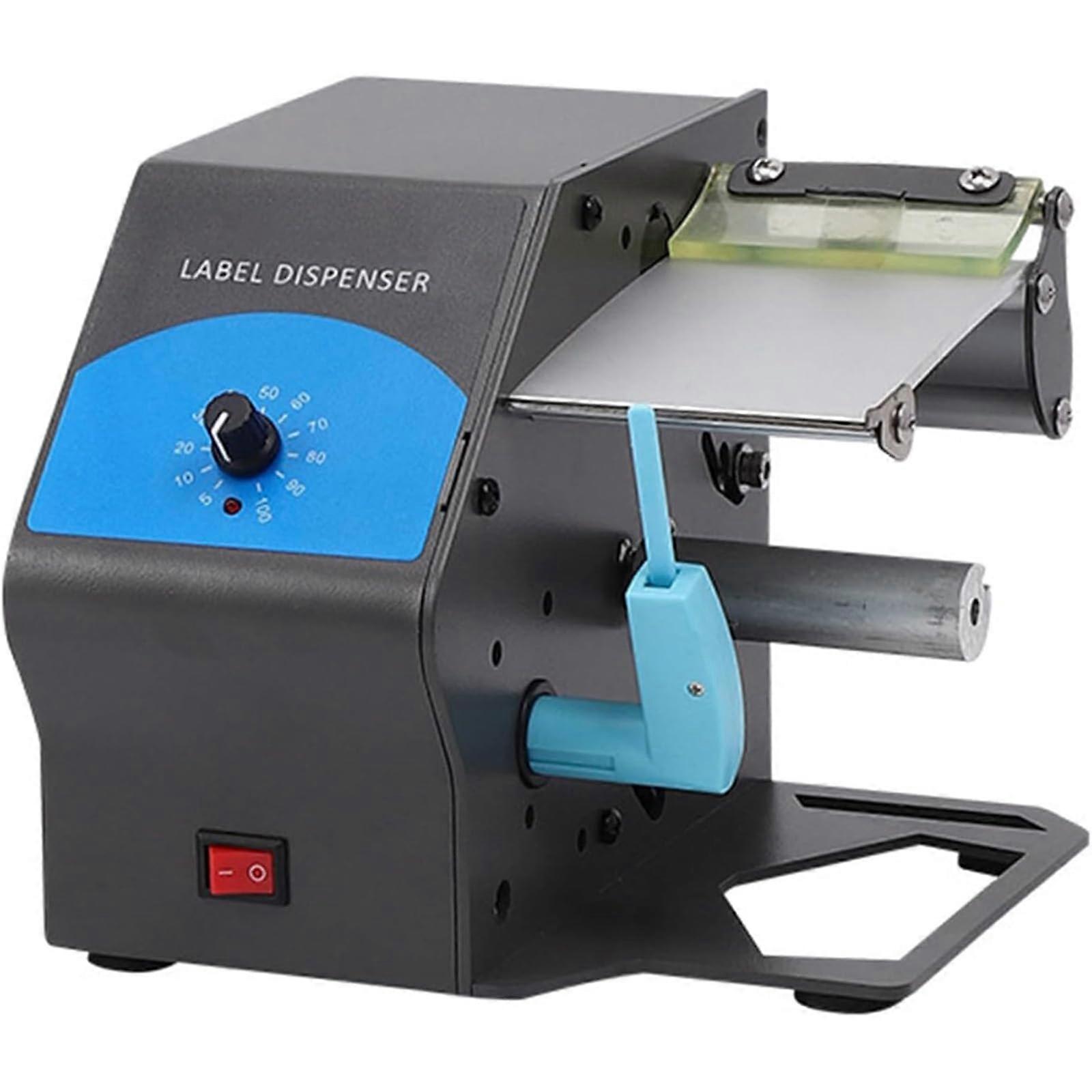 Automatic Label Dispenser with Adjustable Speed, Speed Peeling, Fits 1/1.5/3 Inch Roll Core