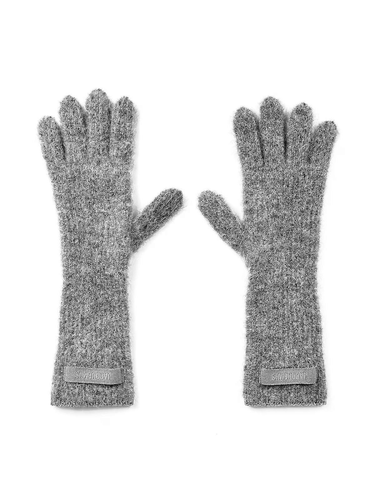 Les Gants Gros Grain Logo Gloves