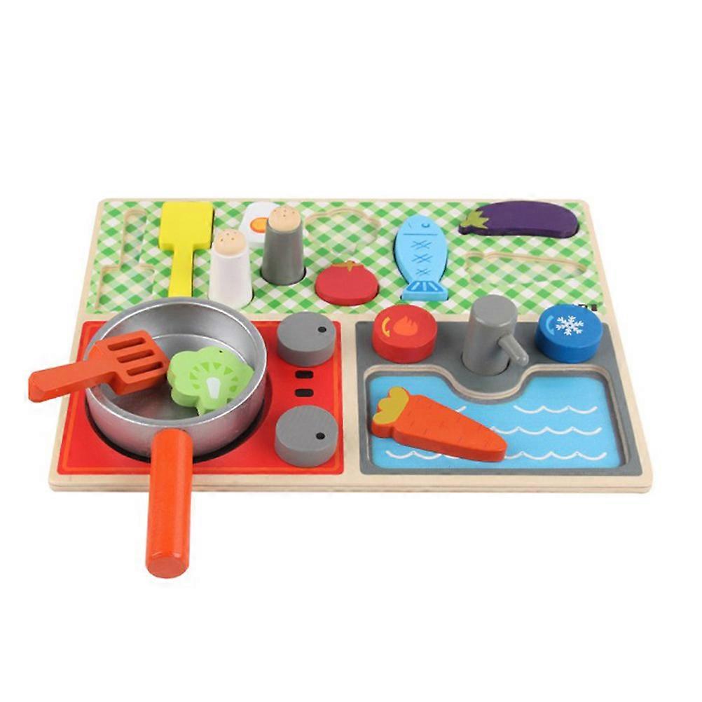 Pretend Cooking Kitchenware Role Play Tools for Kids Play Set