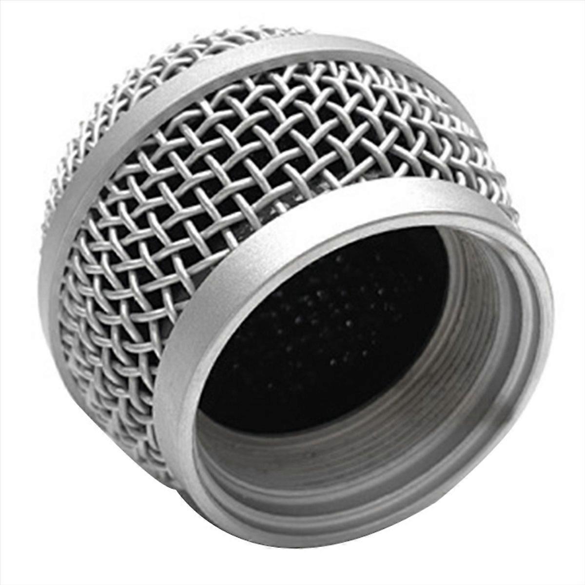 Mic Grille Replacement Mic Microphone Head Mesh for PG58, Inner Teeth