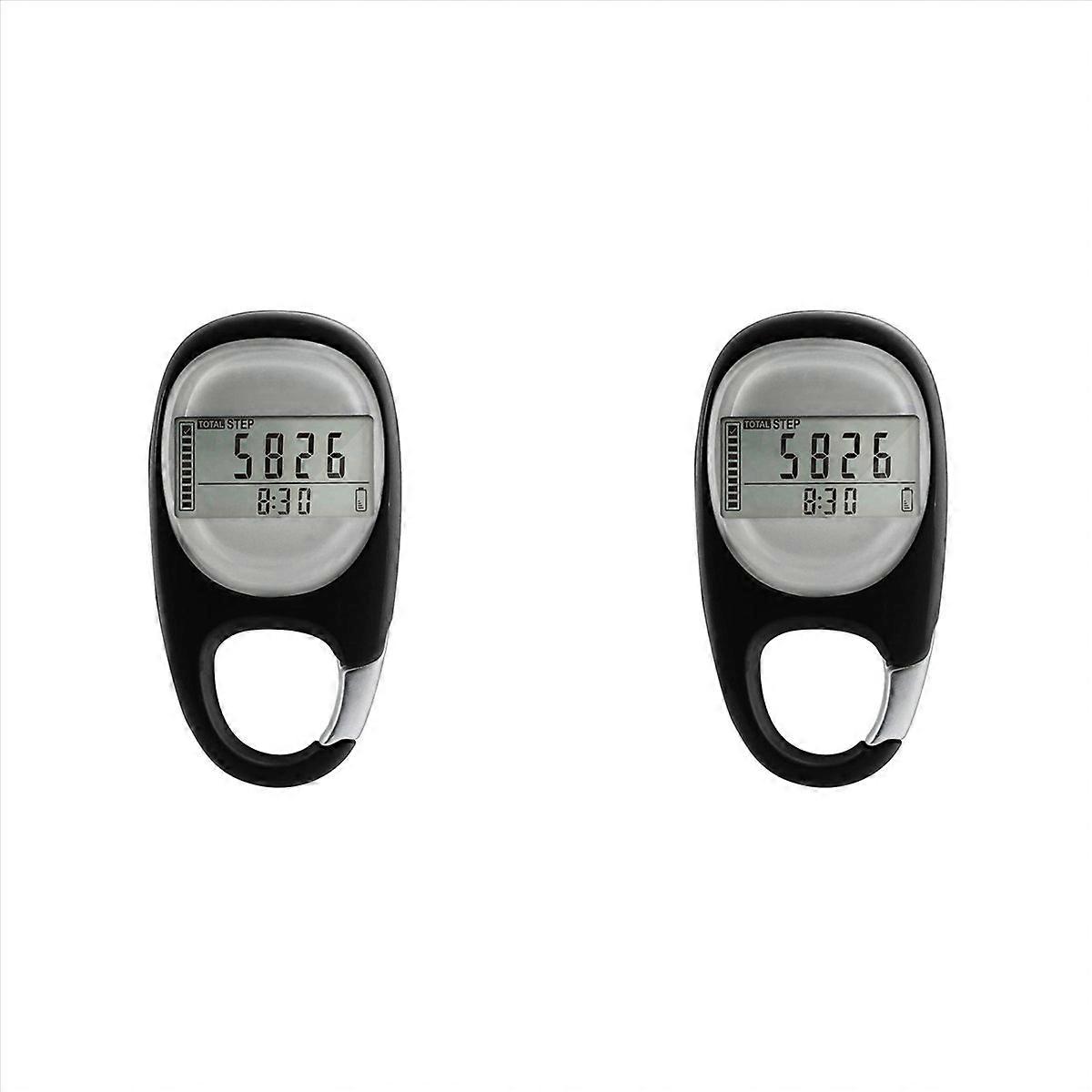 Pedometer for Walking, Portable Walking Pedometer 3D Step Counter