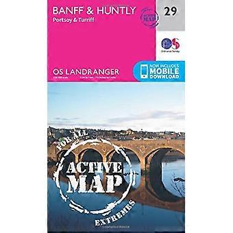 Banff & Huntly, Portsoy & Turriff (OS Landranger Map)