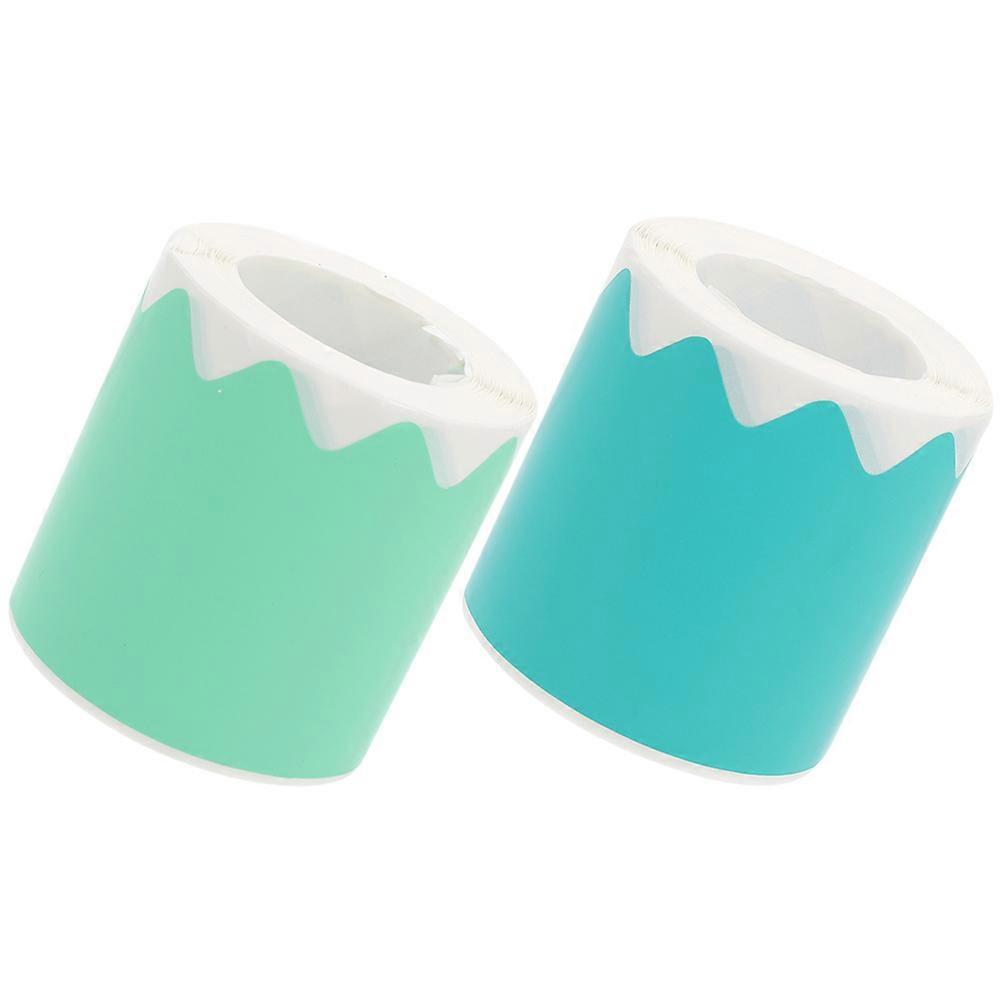 Border Rolls For Displays DIY Projects 2 Rolls 1500.00X6.00X0.10CM Paper Scrapbooking