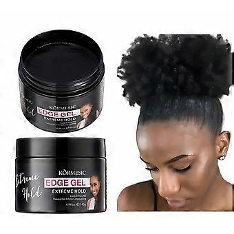 Extreme Hold Edge Control Gel voor een strakke look, voorkomt schilfering en pluizig haar, 140 gram