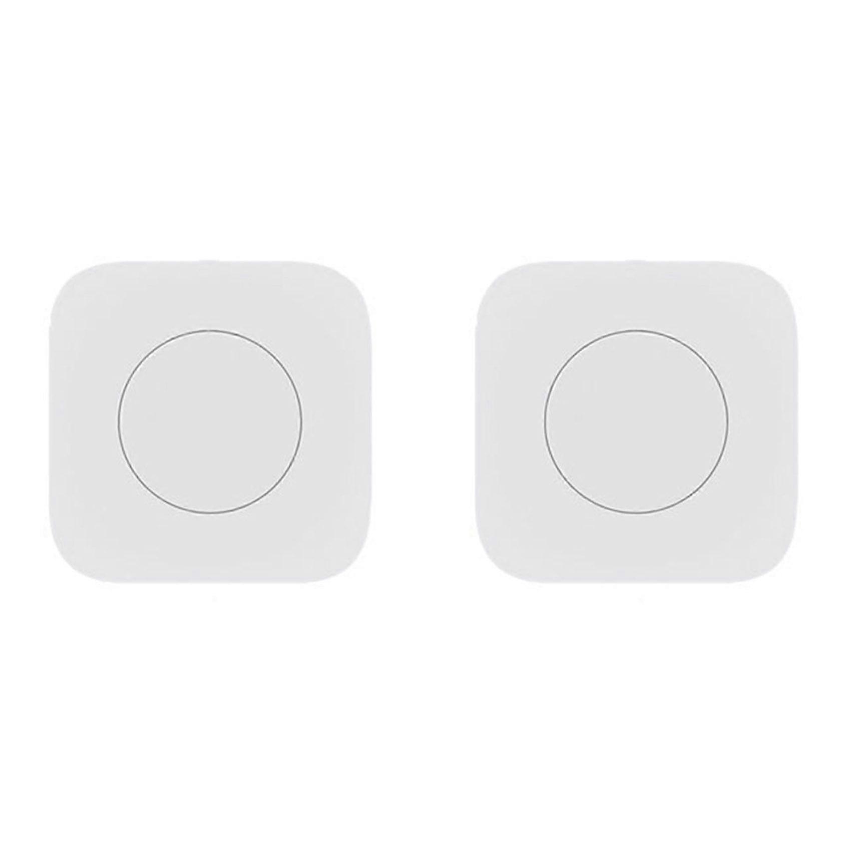 2X Tuya Zigbee Wireless Mini Switch One Key Push Button Control Scene Smart Remote Controller Home Automation