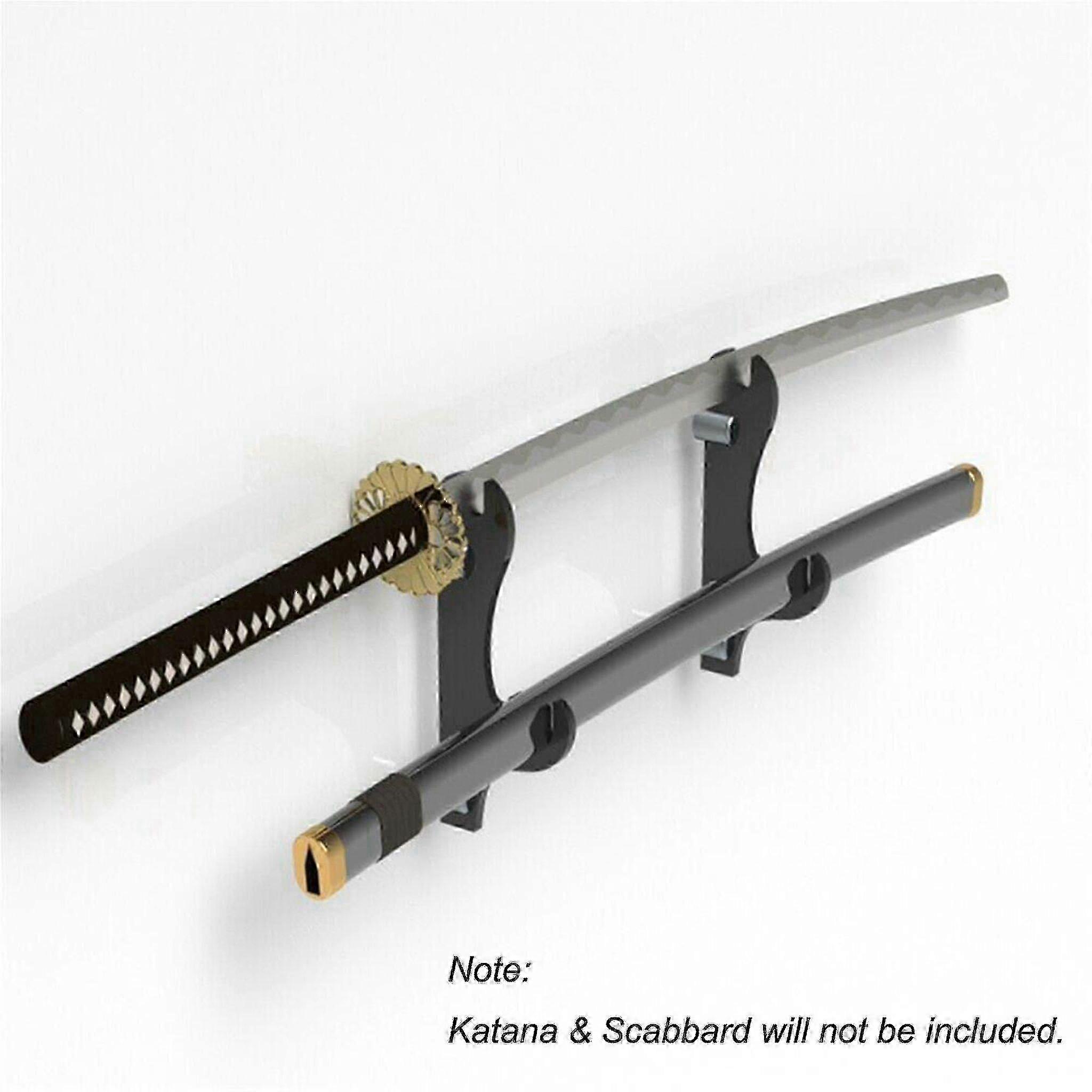 Support mural pour épée Katana, 19,5 x 8,5 cm, pour présentation