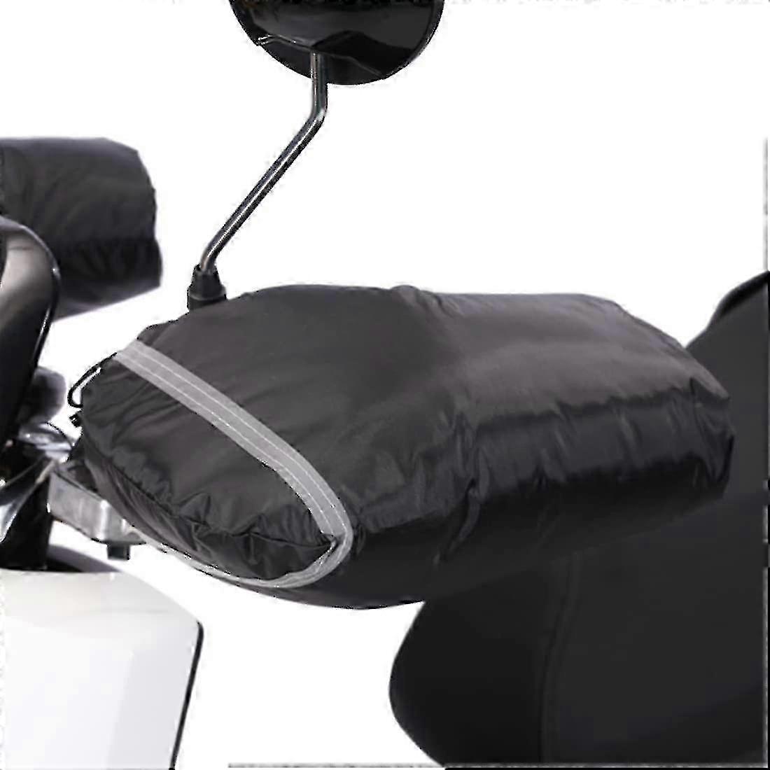 Winter Riding Motorcycle Handlebar Gloves Windproof Waterproof Warm