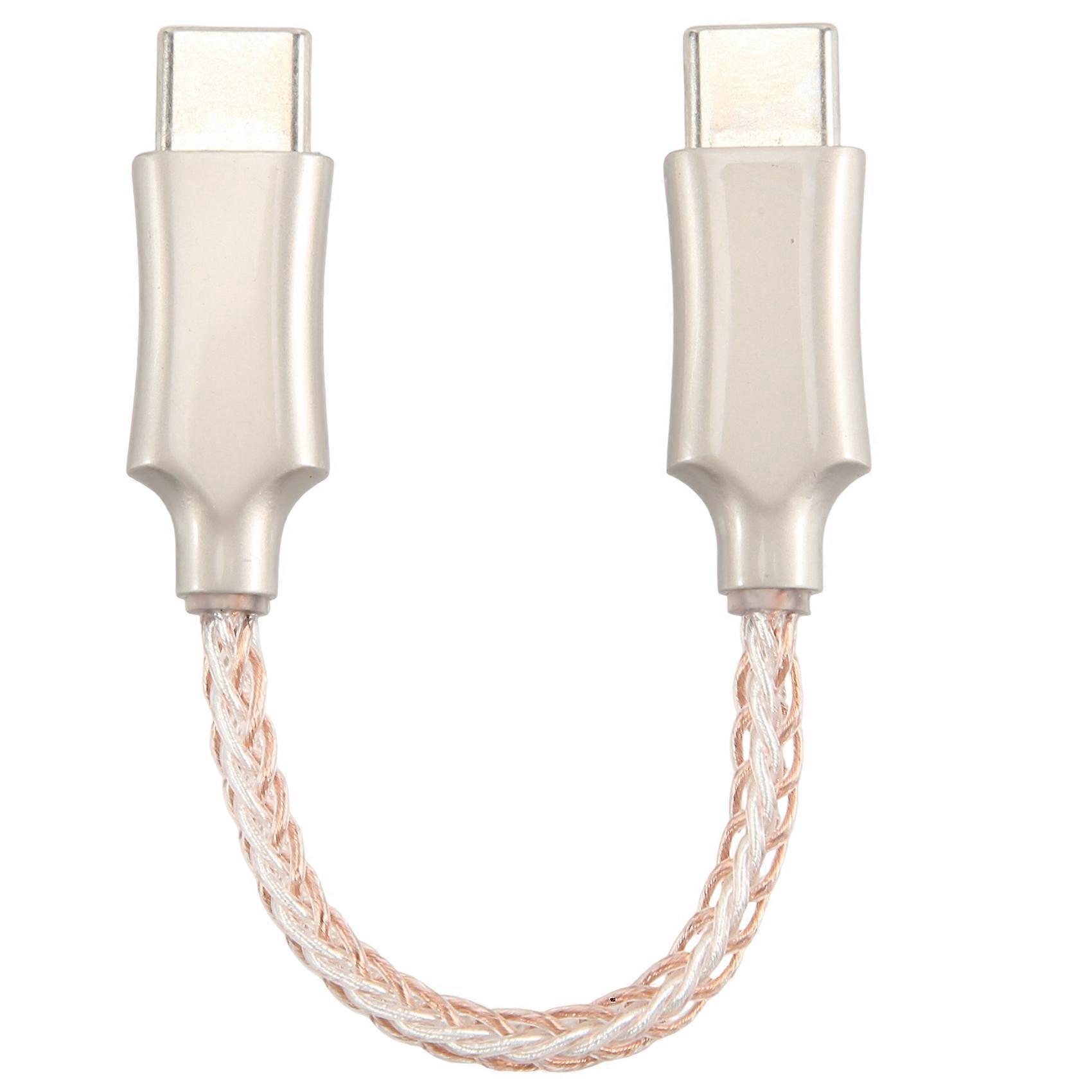 Portable Decoding Amp OTG Cable Type-C To Type-C Recording Line