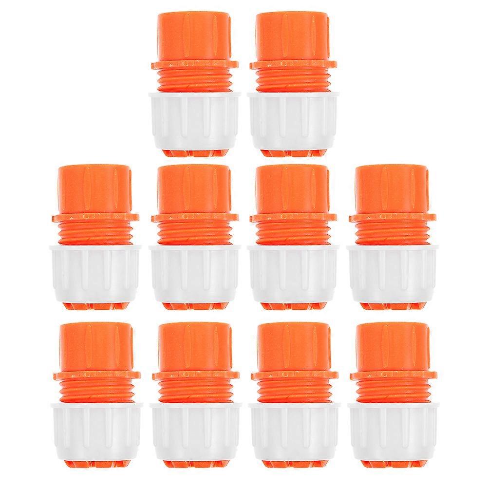 Quick Connect Water Pipe Adapter Plastic Hose Coupler 10Pcs Pack