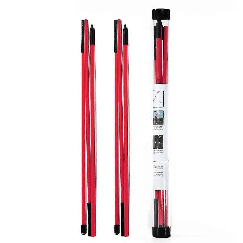 48" Golf Alignment Stick Rod Pole Full Swing Training Setting Practice Folding