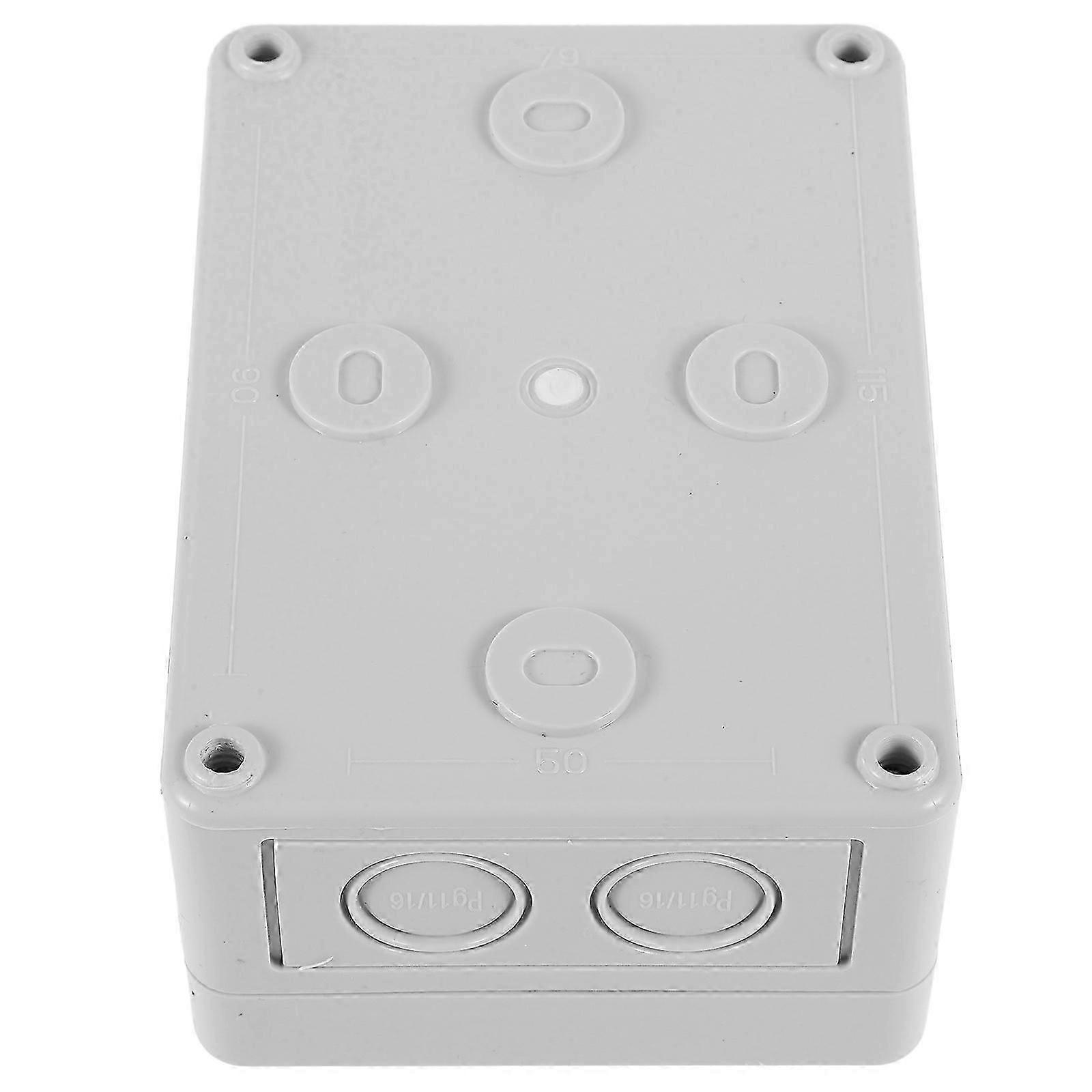 Waterproof Electrical Box Junction Box for Outdoor Cable Management 2Pcs