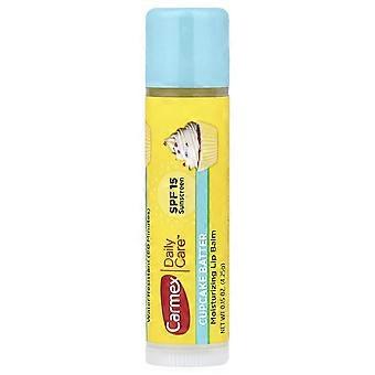Carmex, Daily Care™, Moisturizing Lip Balm, SPF 15, Cupcake Batter, 0.15 oz (4.25 g), 7-Pack