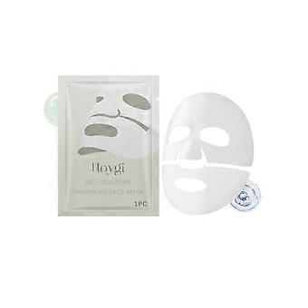 Rivitalizza la tua pelle con la maschera viso al collagene, idratante, rassodante, anti-età, 1 pz.