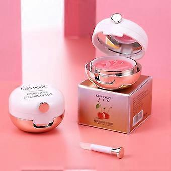 Sleep-Use Cushion Lip Mask Peels Dead Lip Skin, Fades Dry Fine Lines And Locks Lip Moisture, Applied On Lips Before Bed At Home For Nightly Chapped Li