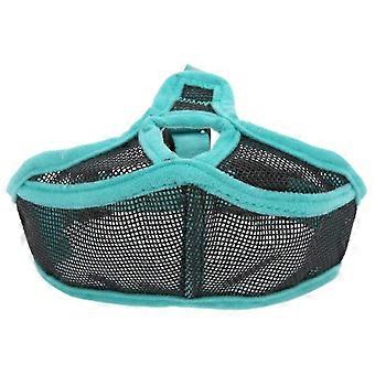Short Snout Dog Muzzle Mesh Adjustable Breathable Anti Biting Bulldog Short Snout Muzzle for DogsS