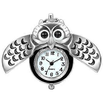 Pocket Watch Classic Cute Watch Necklace Vintage Quartz Pocket Watch Pendant Chain Men Ladies