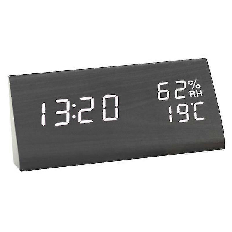 Digital Led Alarm Clock Humidity And Temperature Detection Clock