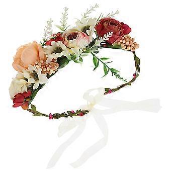 Hochzeits-Hundehalsband mit Blumenmuster aus Stoff für 5 Haustiere