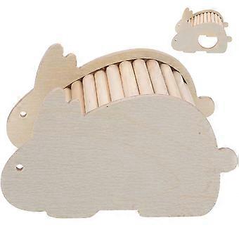 Hamster Hideout House for Cage Use with Wooden Material