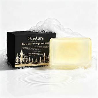 Oil Balancing Mild Body Cleansing Soap, Transparent Plant Formula, Smooth Refreshing Texture, Full Body Daily Shower Bar