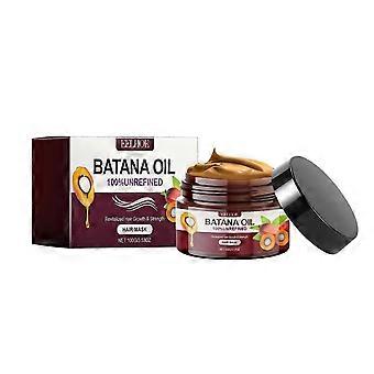 Máscara de Cabelo com Óleo de Batana - Tratamento Forte, Volumizante, Reparador e Nutritivo para Cabelos Lisos