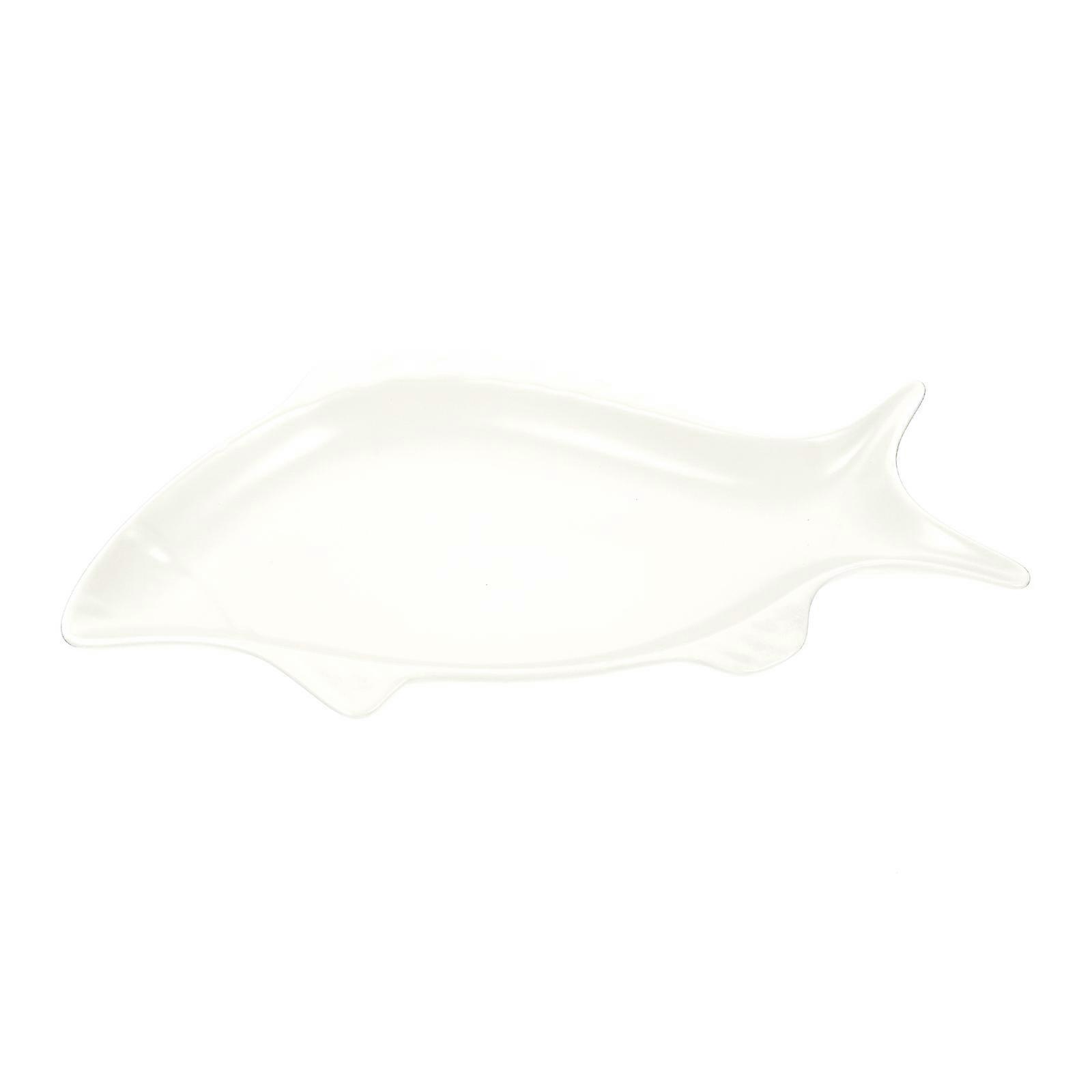 Ceramic Fish Plate for Food Serving Multi-Functional 1 Unit