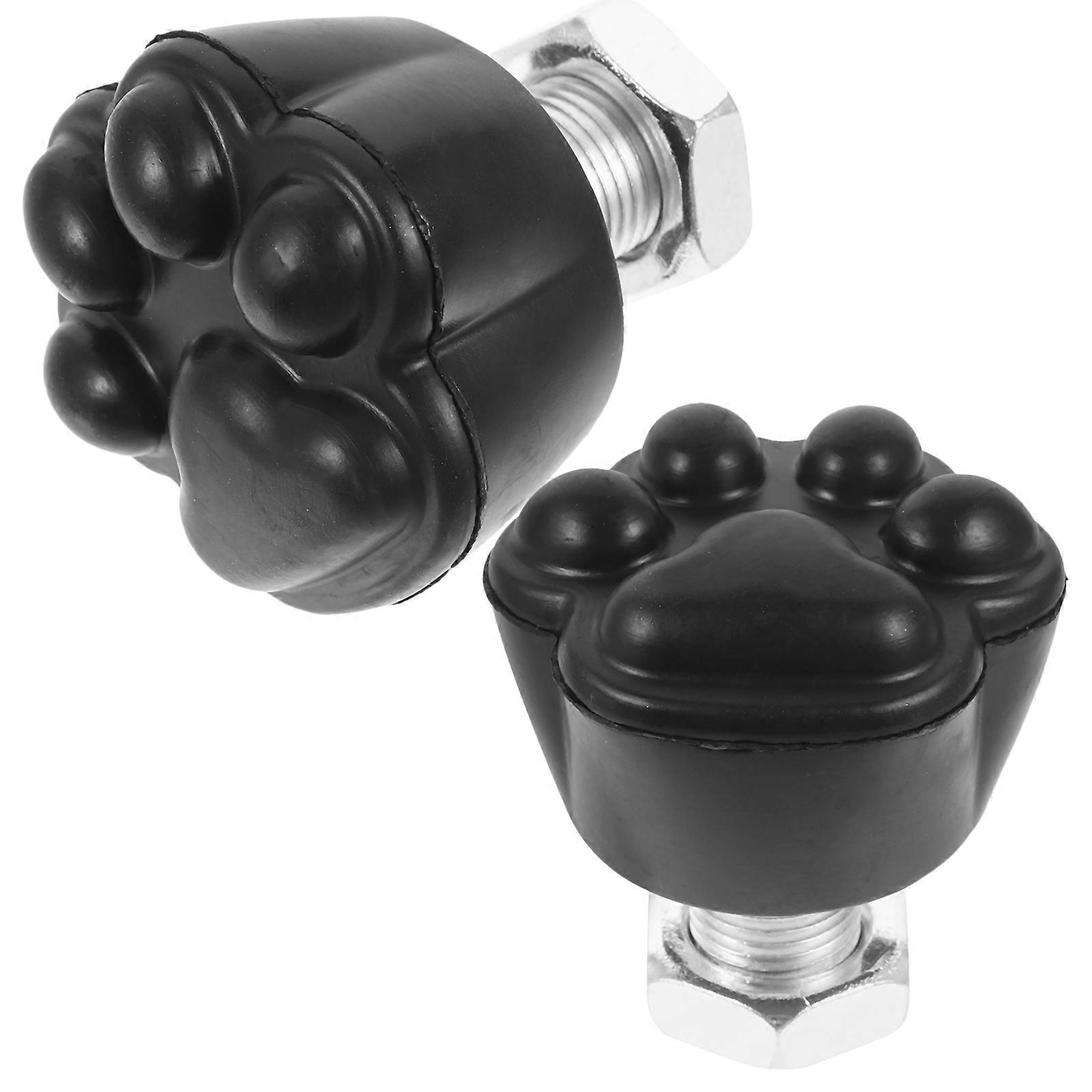 2pcs  Replaceable Skates Toe Stops Roller Skate Toe Stops Professional Roller Skate Brakes Replacements