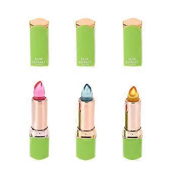 3 Pcs Color Changing Lipstick Plumping Lip Polish Natural Lip Enhancer Lipstick Women