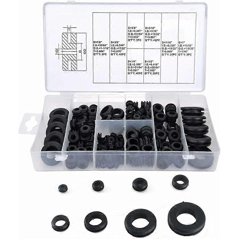 Rubber Grommets Assortment, Cable Grommet, Wire Cable Plug