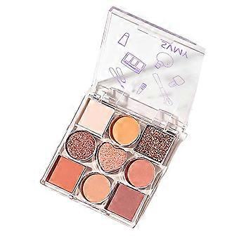 Lidschatten-Make-up für Anfänger zur Anwendung zu Hause im Rahmen der täglichen Körperpflege