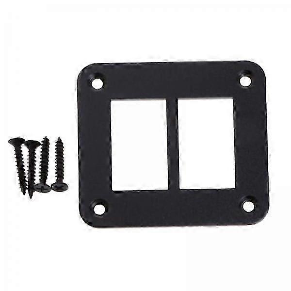2xRocker Switch Panel Housing Holder/ Rocker Toggle Switch Mounting Bracket/