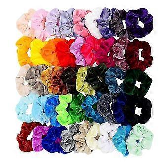 2025 Ultimo Modello 45 Pz Elastici Per Capelli Elastici Fasce Per Capelli Elastici Scrunchy Capelli Cinghie Corde