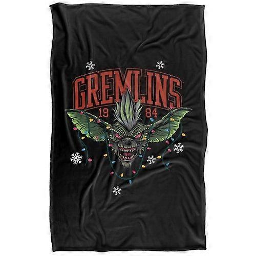 Gremlins 1984 Christmas Lights Blanket