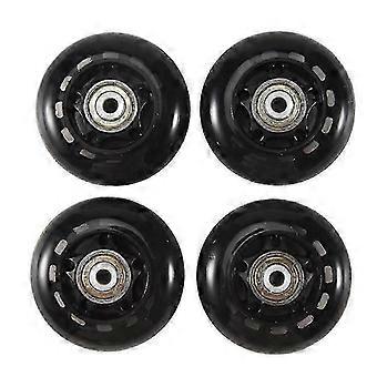 roller skate wheels 4pcs anti-skid and quiet rubber 26-27