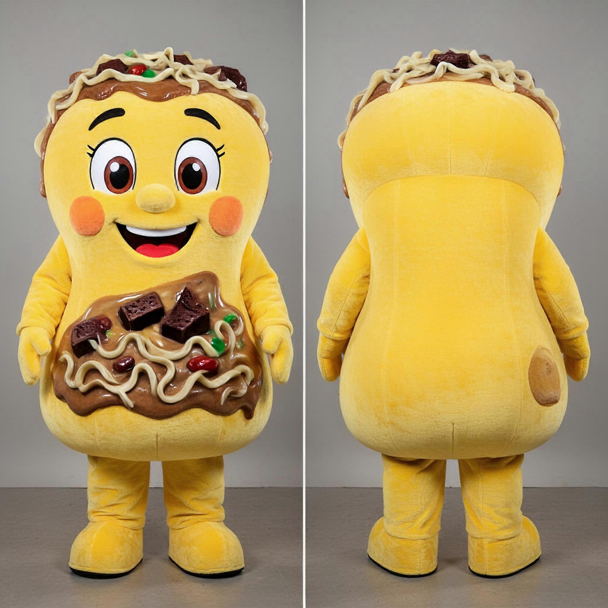 MASTICOT Golden Creamy Beef Stroganoff Mascot