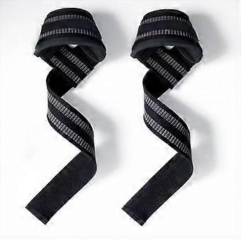 1 Pair Breathable Gym Sports Wrist Supports Non-Slip Weight Lifting Wristbands for Pull Up Home Workout