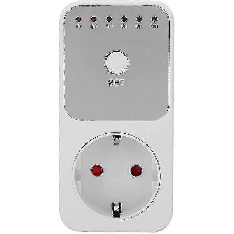 Digital Socket Timer, Countdown Timer Switch for Electrical Outlets, Energy Saving, 110x75x55mm