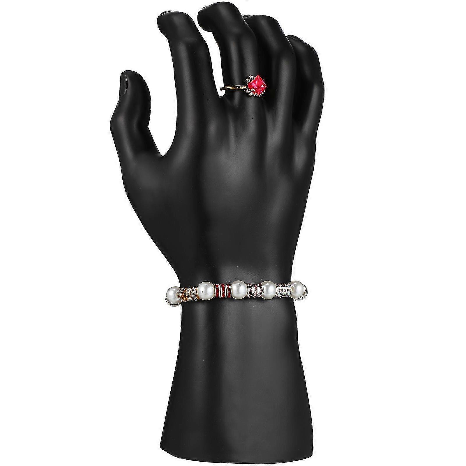 Plastic Hand Model Display Stand for Gloves Holder 4Pcs Set