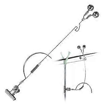 Allarme morso da pesca Canna da pesca in acciaio inossidabile Bite Bait Alarm Bells Indicatore di allarme per esche da morso di carpa regolabile Attrezzatura da pesca