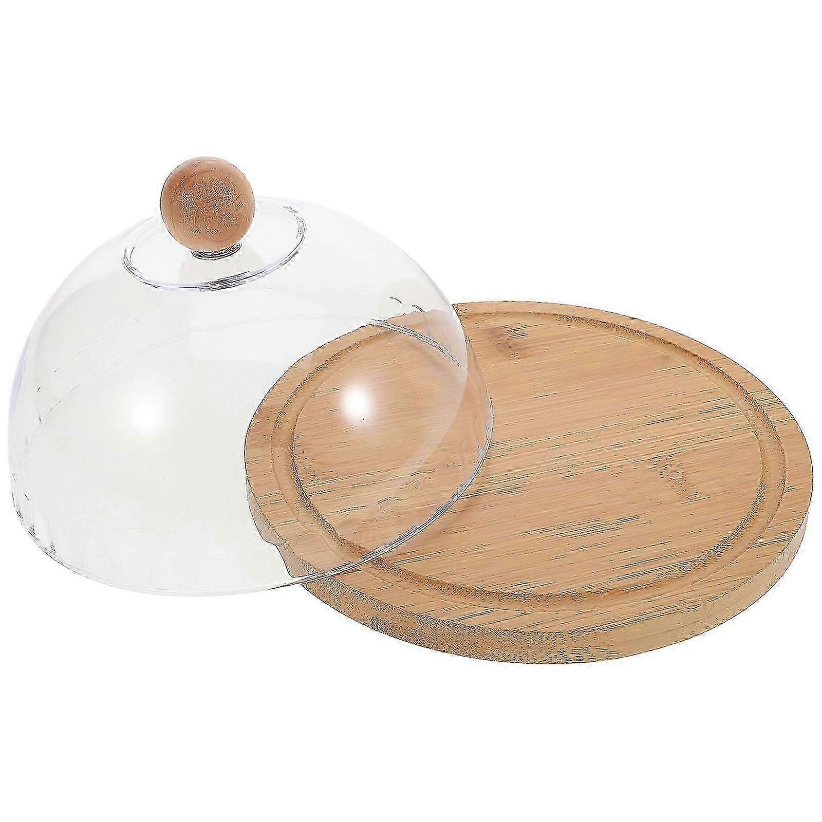 Cheese Dome Serving Tray with Lid compatible withAppetizer Multi Material
