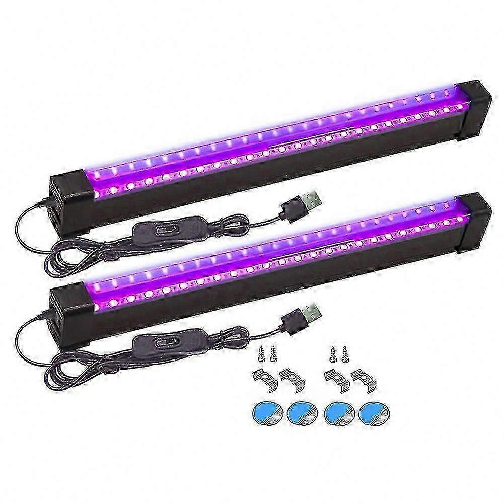 T8 UV Blacklight Bar Set 2Pcs