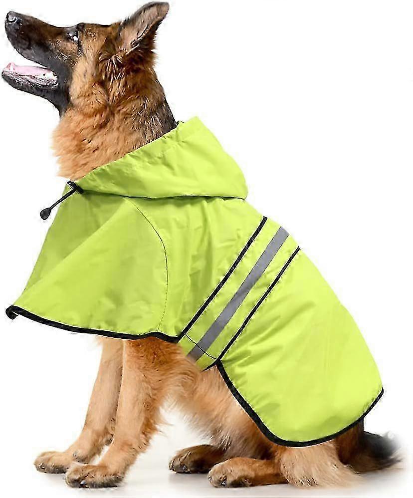 Reflective PVC Dog Raincoat For All Sizes