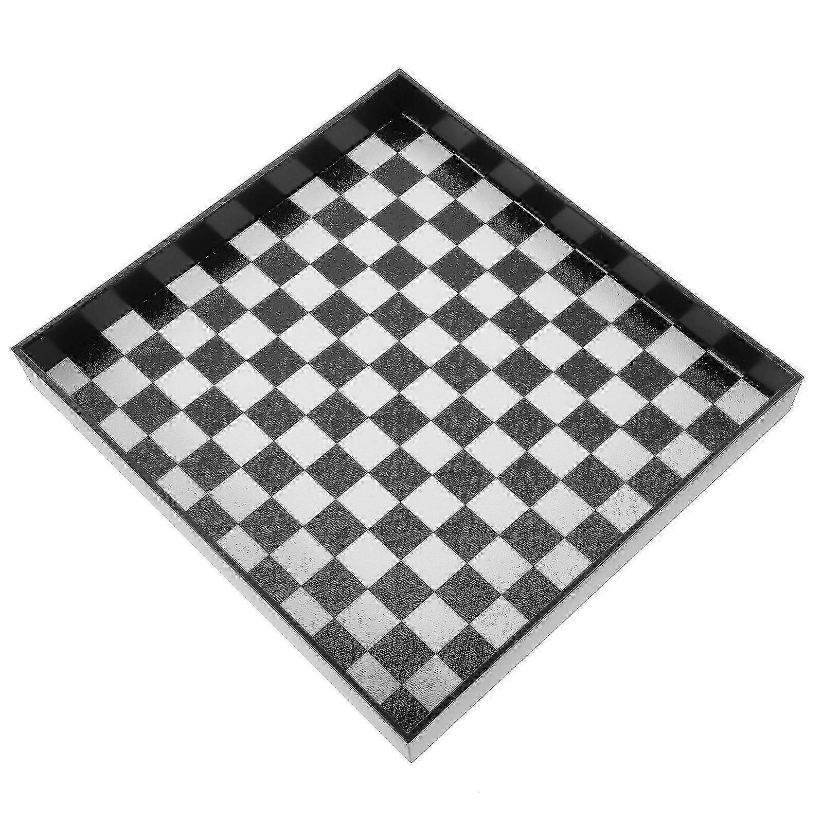 Checkerboard Pattern Storage Tray Desktop Storage Plate Multifunctional Storage Plate