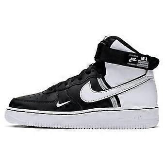 Nike Air Force 1 High LV8 2 'Black White' GS CI2164-010