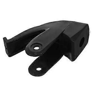 Skate remmen voor rolschaatsen, rubberen remstopper, veiligheidsfunctie, hielremontwerp, 1 set szbym518.50X6.50X3.50CMZwart